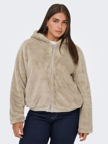 ONLY CARMAKOMA CARNEWANNA CONTACT SHERPA JCKT OTW NOOS