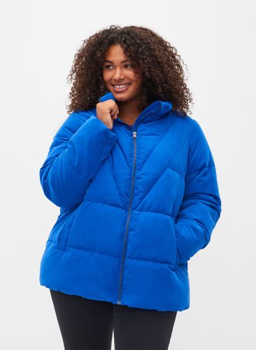 ZIZZI Kurze Winterjacke mit Reißverschluss und hohem Kragen