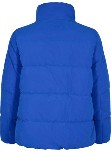 ZIZZI Kurze Winterjacke mit Reißverschluss und hohem Kragen