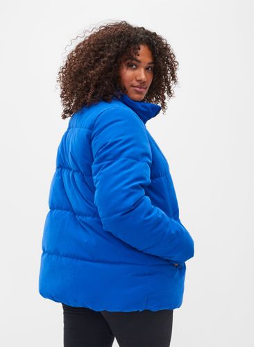 ZIZZI Kurze Winterjacke mit Reißverschluss und hohem Kragen