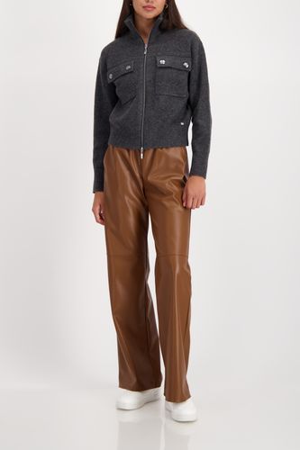 MONARI Strickjacke, anthra melange