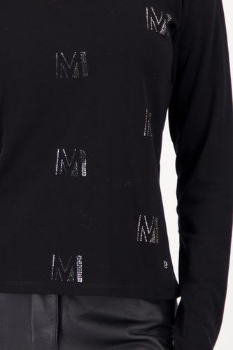 MONARI Pullover, schwarz