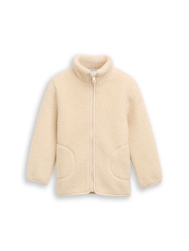 TOM TAILOR Teddy Sweatjacke mit Fleece