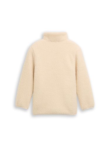 TOM TAILOR Teddy Sweatjacke mit Fleece