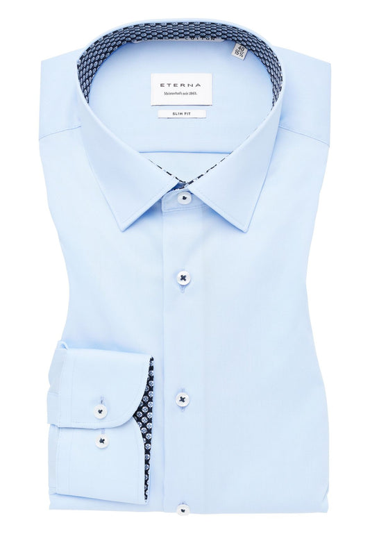 ETERNA Dynamic Cotton Popeline Langarm Langarm - 67cm
