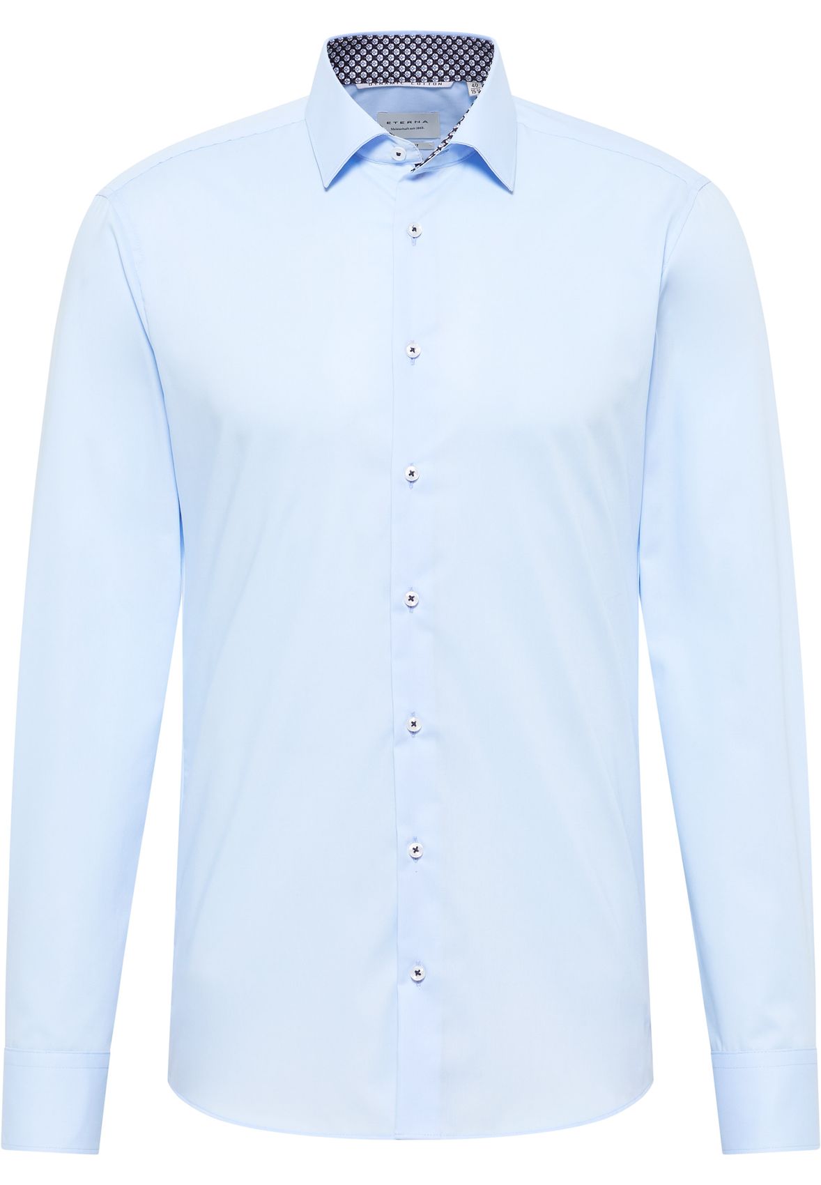 ETERNA Dynamic Cotton Popeline Langarm