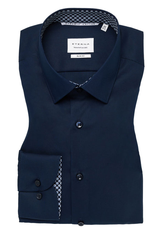 ETERNA Dynamic Cotton Popeline Langarm Langarm - 67cm