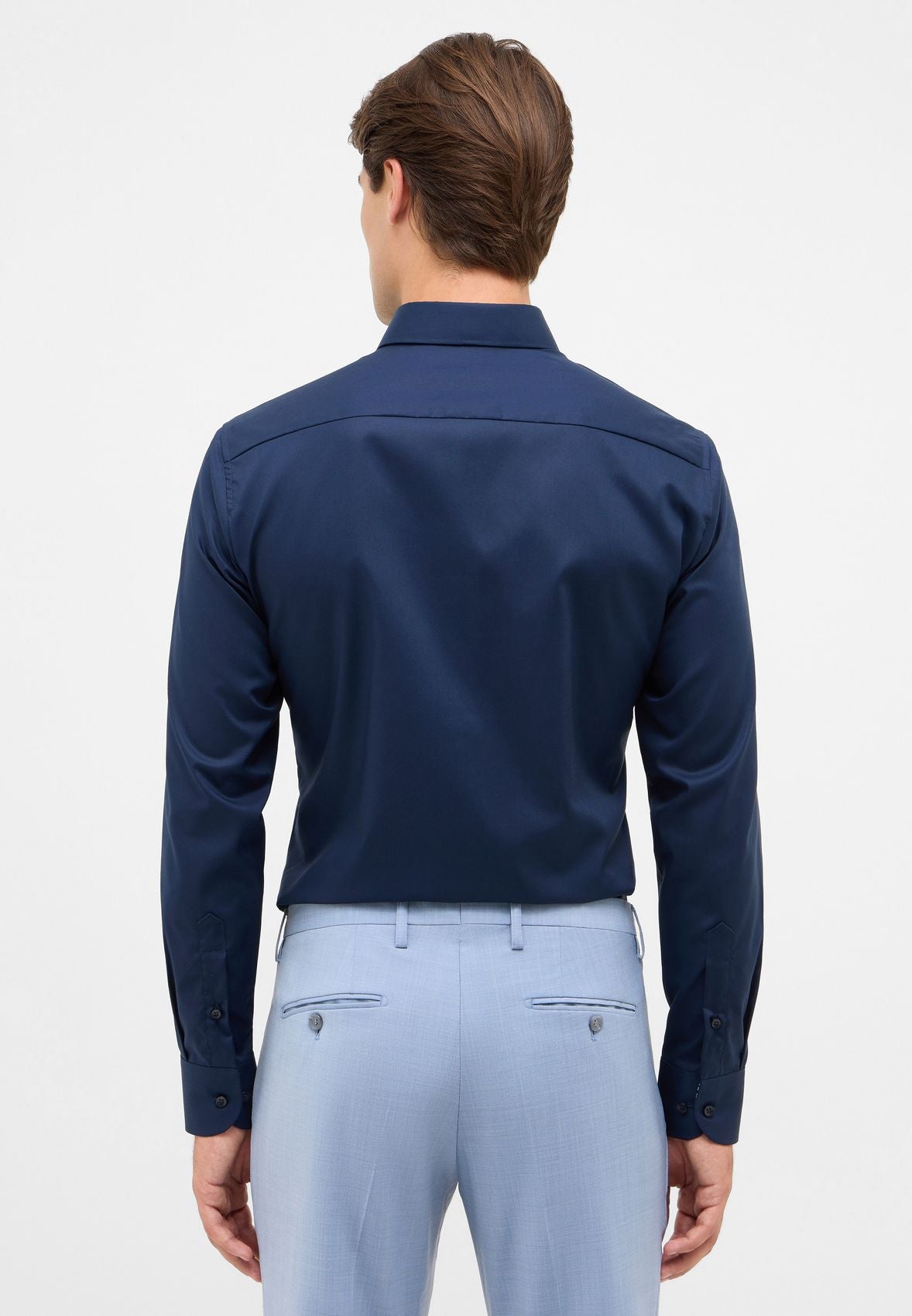 ETERNA Dynamic Cotton Popeline Langarm