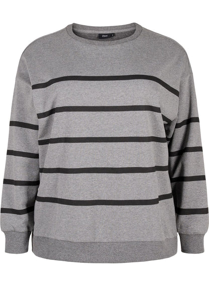ZIZZI Sweatshirt mit Rundhalsausschnitt Default Title