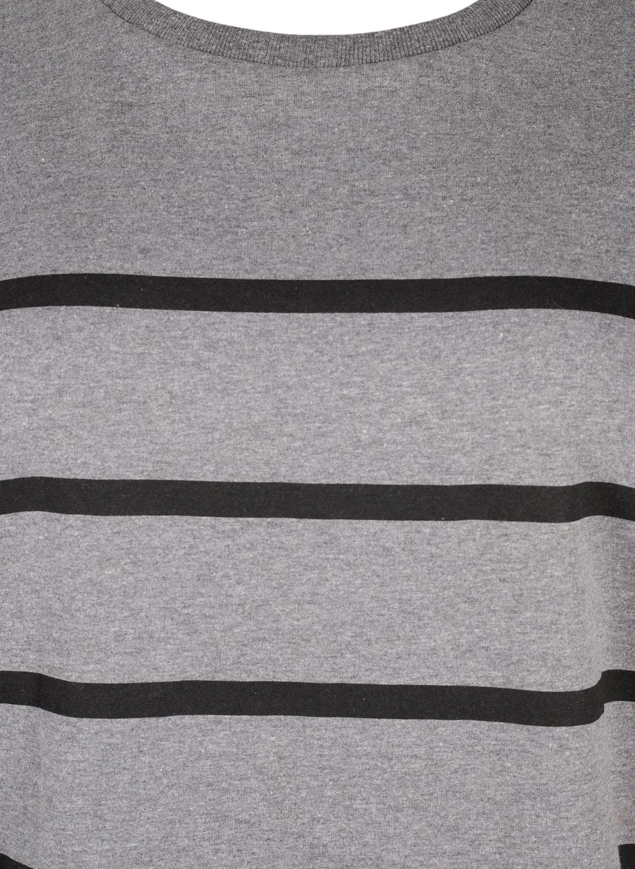 ZIZZI Sweatshirt mit Rundhalsausschnitt