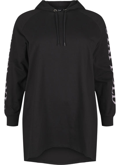 ZIZZI Oversize-Sweatshirt mit Print an den Ärmeln M