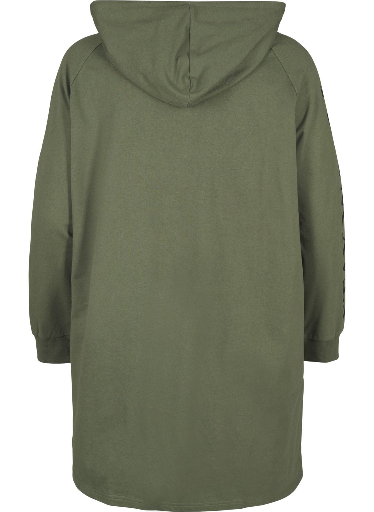 Oversize-Sweatshirt mit Print an den Ärmeln