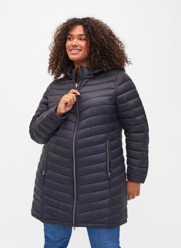 ZIZZI Leichte Jacke mit Taschen und abnehmbarer Kapuze