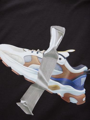 Oversize Langarmshirt mit Rückenprint