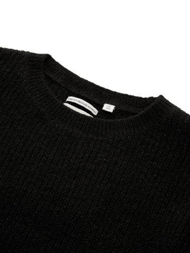 TOM TAILOR Cropped Strickpullover in Glitzer-Optik