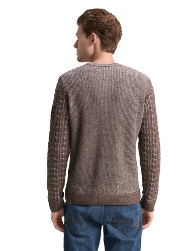 TOM TAILOR Strickpullover mit Zopfmuster