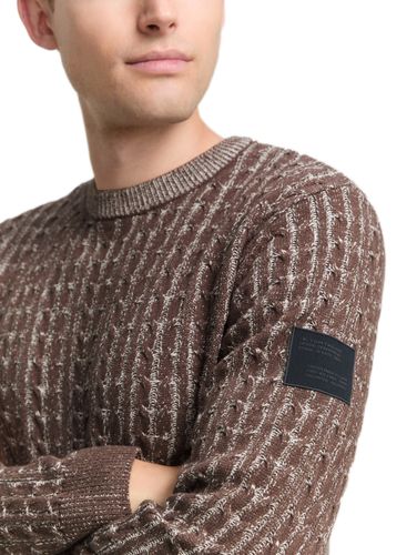 TOM TAILOR Strickpullover mit Zopfmuster