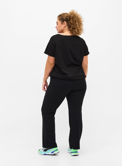 ZIZZI Sporthose aus Baumwolle