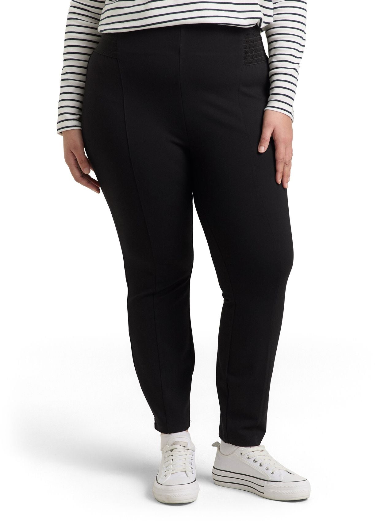 Plus Size - Treggings Hose mit elastischem Bund