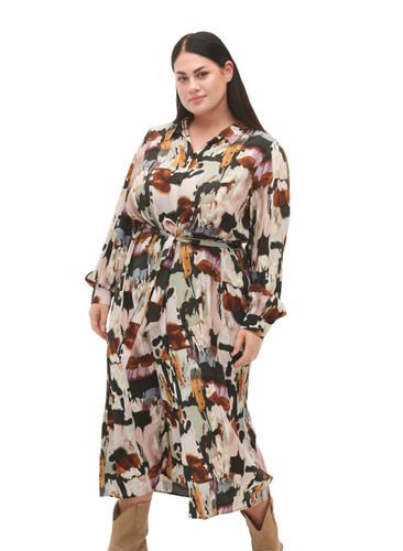 ZIZZI Maxikleid aus Viskose mit Druck