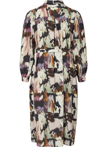 ZIZZI Maxikleid aus Viskose mit Druck