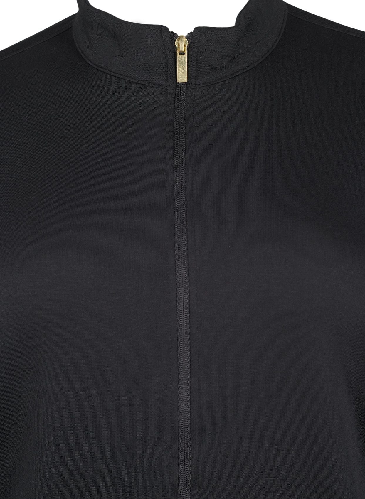 ZIZZI Sportlicher Cardigan mit Reißverschluss und Taschen
