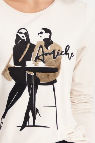 MONARI Pullover, almond