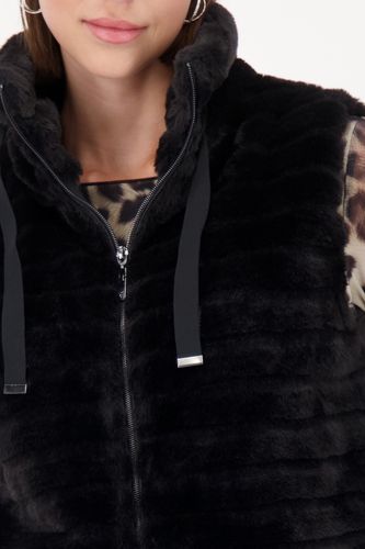 MONARI Weste, schwarz