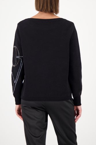 MONARI Pullover, schwarz
