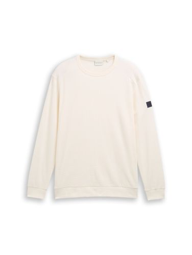 TOM TAILOR Langarmshirt mit Waffelstruktur L