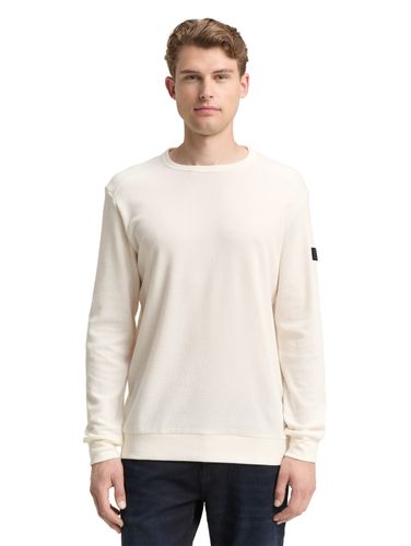 TOM TAILOR Langarmshirt mit Waffelstruktur