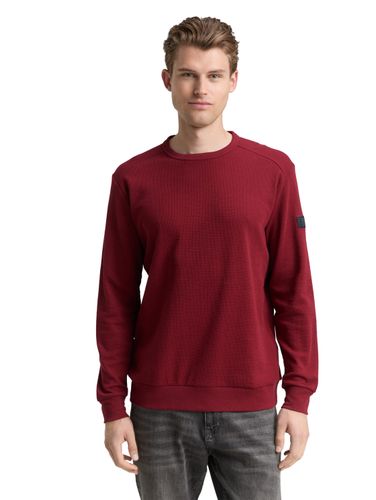 TOM TAILOR Langarmshirt mit Waffelstruktur