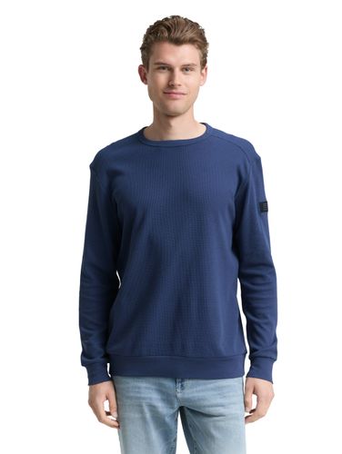 TOM TAILOR Langarmshirt mit Waffelstruktur