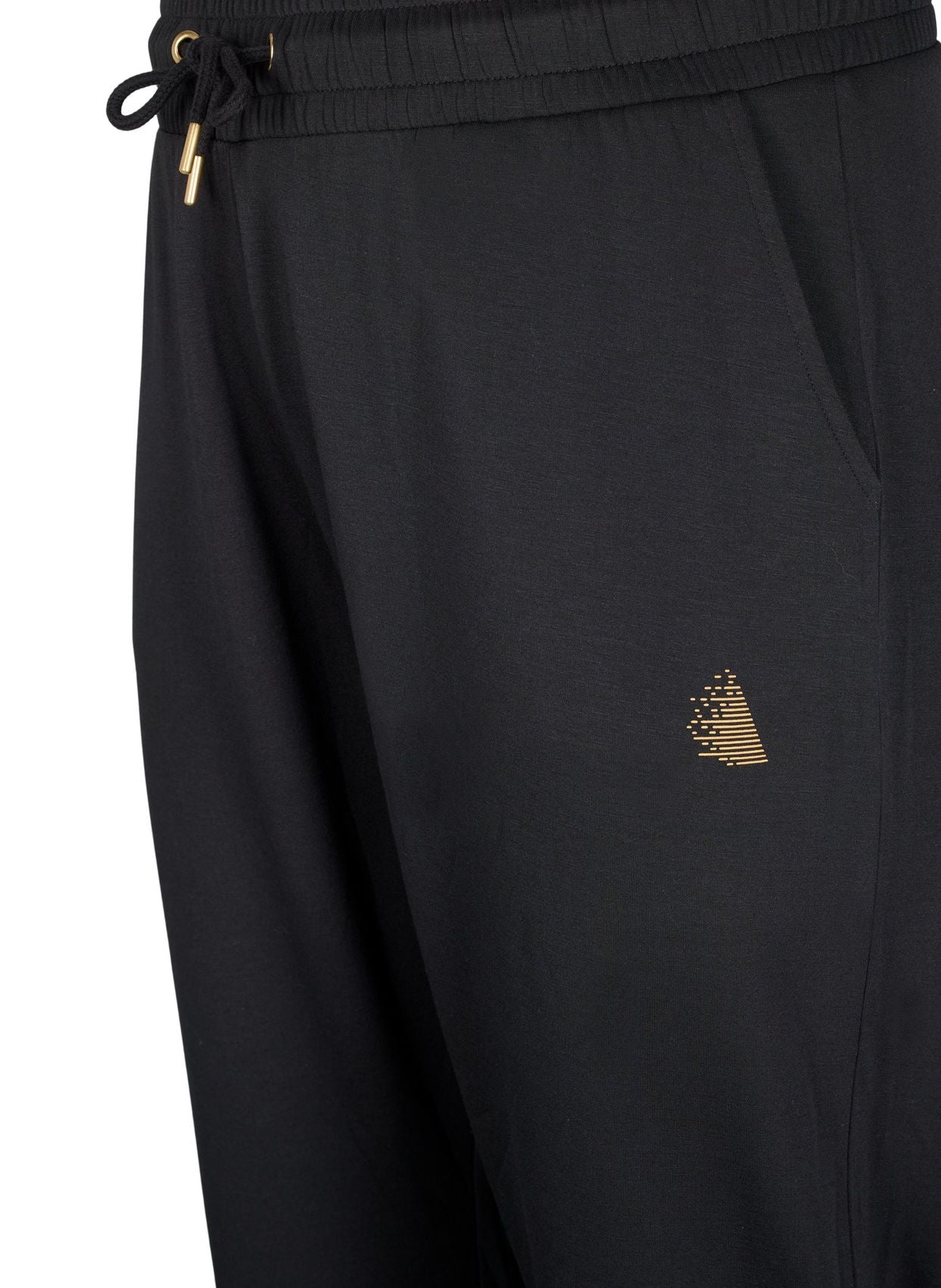 Sweathose mit Taschen und hohem Bund
