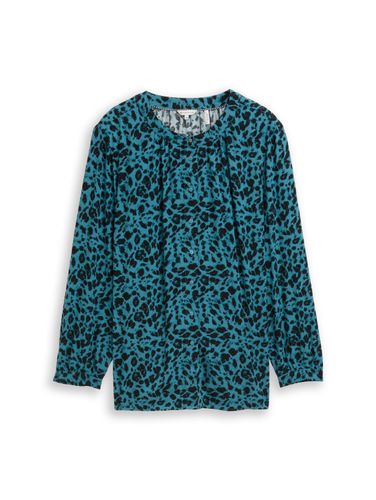 TOM TAILOR Plus Size - Bluse mit Leo-Print 52