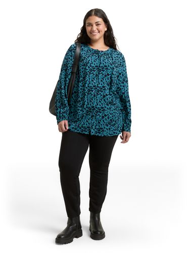 TOM TAILOR Plus Size - Bluse mit Leo-Print