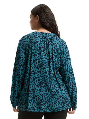 TOM TAILOR Plus Size - Bluse mit Leo-Print