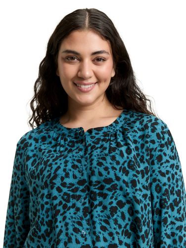 TOM TAILOR Plus Size - Bluse mit Leo-Print