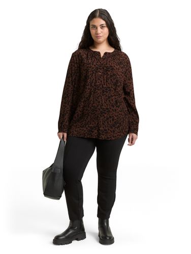 TOM TAILOR Plus Size - Bluse mit Leo-Print