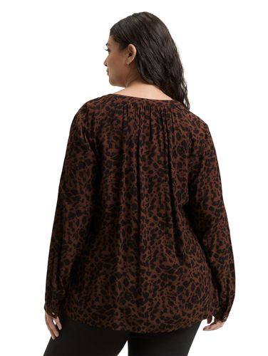 TOM TAILOR Plus Size - Bluse mit Leo-Print