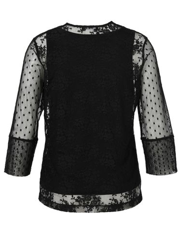 FRAPP T-Shirt V-Ausschnitt 3/4 Arm