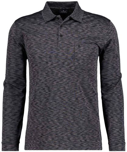 RAGMAN Softknit-Polo "space dye"