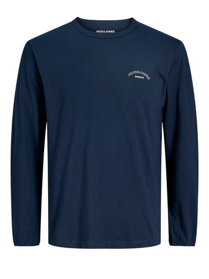 JACK & JONES JJCOLLEGE LOGO TEE LS CREW NECK PLS EU8XL US6XL
