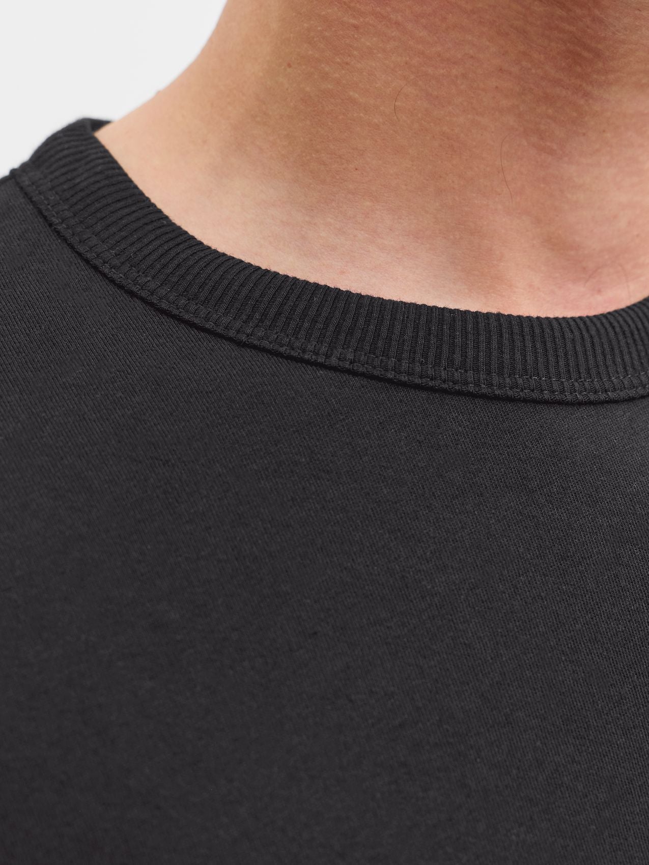 JACK & JONES JJCOLLEGE LOGO TEE LS CREW NECK PLS