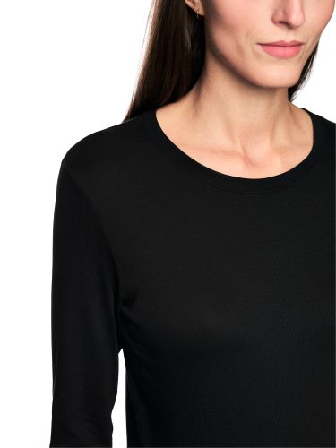 MARC CAIN Klassisches Langarmshirt unifarben
