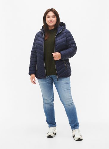 ZIZZI Leichte Steppjacke mit Kapuze