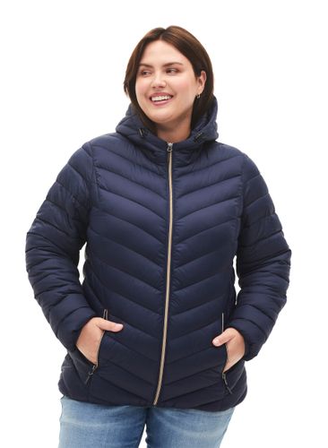 ZIZZI Leichte Steppjacke mit Kapuze