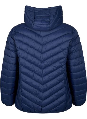 ZIZZI Leichte Steppjacke mit Kapuze