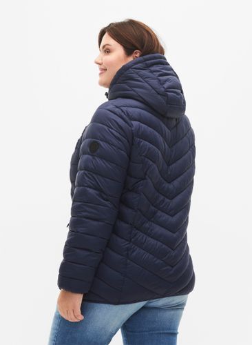 ZIZZI Leichte Steppjacke mit Kapuze