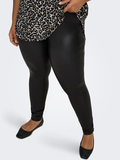 ONLY CARMAKOMA CARROOL COATED LEGGING NOOS